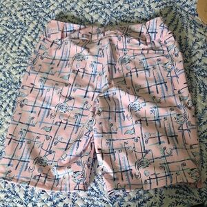 Lilly Pulitzer Flamingo Print Women's Shorts...golf In Style!